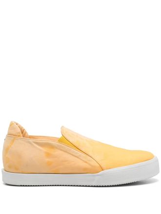 Pantanetti tie-dye sneakers - Yellow