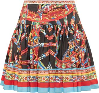 Dolce & Gabbana Lange Rok - Dames - Korte rokken - Veelkleurig - M - Rokken