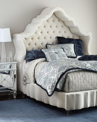 Haute House Home Pantages Hooded King Bed
