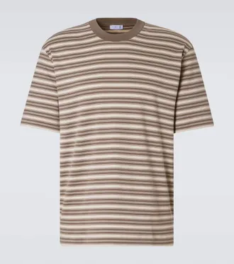 Sunspel Striped cotton jersey T-shirt