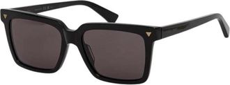 Bottega Veneta Zonnebrillen - Dames - Zonnebrillen - Zwart - 55 MM - Accessoires