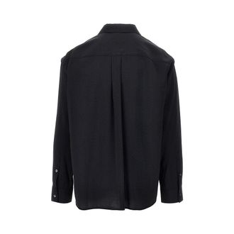 Emporio Armani Silk-hand viscose shirt Man XS