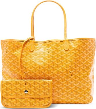 Goyard 2019 Goyardine Saint Louis PM shopper - Geel
