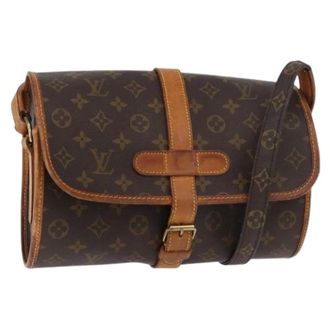 Louis Vuitton Pre-owned Cross Body Bags, female, Brown, Size: ONE SIZE Pre-owned Monogram Shoulder Bag