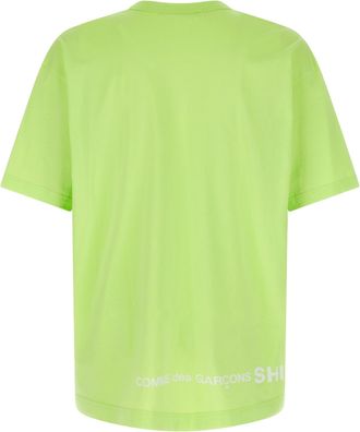 Comme Des Gar&ccedil;ons Mens Bicolor Cotton T-Shirt