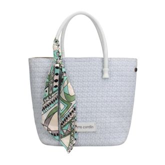 Pierre Cardin Aveline Lux Handtas - Dames - Handtassen - Blauw - ONE Size - Leer - Tassen