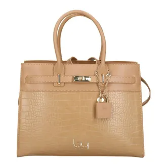 Byblos Dames, Tassen, Beige, Maat: ONE Size Leer