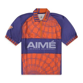 Aim&eacute; Leon Dore Multicolor New Balance Zip Jersey