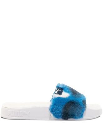 Puma fluff tie dye sandals - Blu