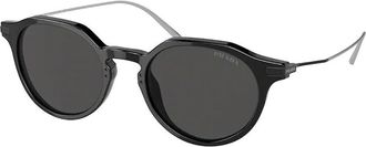Prada PR 12YS 1AB5S0 Mens Sunglasses Black Size 51