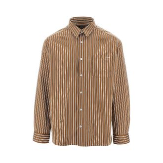 A.P.C. A. P.C. Malo striped poplin shirt Man M