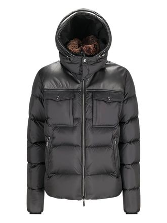 Moorer Alarick-PEH puffer jacket - Black