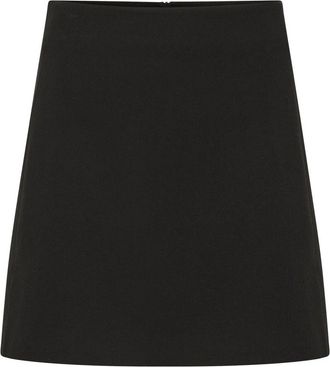 Inwear A-lijn Rok Kailiw Stijl - Dames - Korte rokken - Zwart - L - Polyester - Rokken
