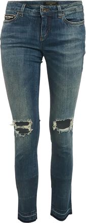 Dolce & Gabbana Jeans con effetto vissuto - Blu