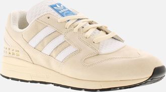 adidas Originals Mens Adidas Originals Mens Trainers ZX 420 Leather Lace Up Beige UK Size - Cream - Size: 6.5