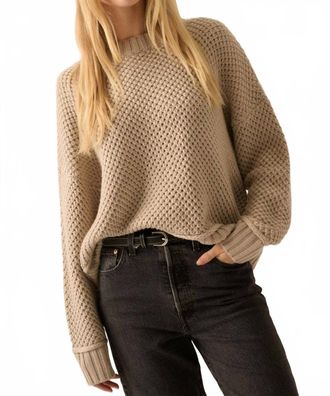 Promesa Chunky Knit Sweater In Light Mocha