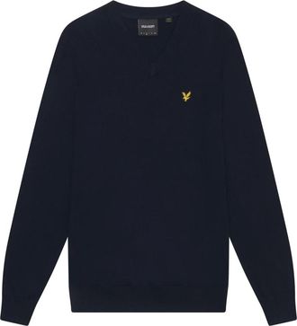 Lyle & Scott Heren, Truien, Blauw, Maat: XL Katoen