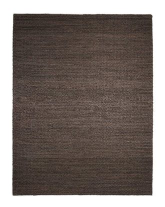Solo Rugs Wayne Contemporary Solid Hand-Woven Jute-Blend Area Rug