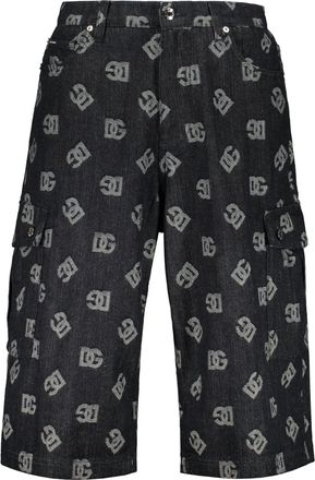 Dolce & Gabbana Cotton Cargo Bermuda Shorts