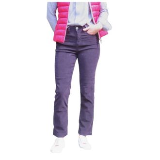 Denim Studio Trousers - Trousers - Mujer - P&uacute;rpura - W26