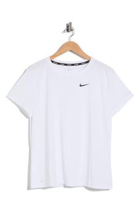 Nike Short Sleeve Hydroguard Rashguard in White at Nordstrom Rack, Size X-Small
