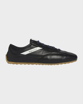 Alexander McQueen Men & apos;s Boxe Nappa Leather Low-Top Sneakers