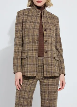Lyss&eacute; Marceline Convertible Collar Blazer