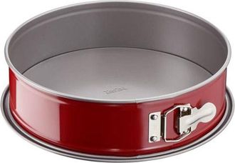 T-fal J1641214 Delibake - Stampo a cerniera, 23 cm, in acciaio, colore: Rosso