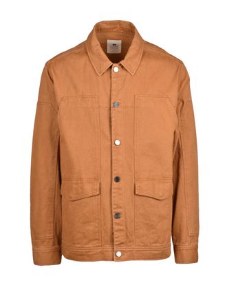 Anerkjendt Brown Cotton Denim Jacket