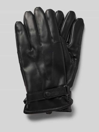 Barbour Handschuhe aus echtem Rindsleder in Black, Gr&ouml;&szlig;e XL