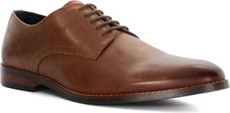 Dune London Mens Solomon - Leather Derbys - Tan Leather (archived) - Size UK 8