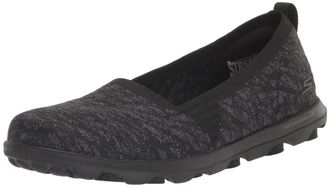 Skechers Womens On-The-go 2.0-Ignite Loafer Flat, Black Grey, 6.5 UK