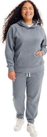primary Womens Fit Cozy Fleece Sweatpant in Heather Black at Nordstrom, Size Small