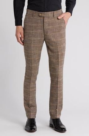 Elie Tahari Slim Fit Dress Pants in Beige at Nordstrom Rack, Size 30 X 30