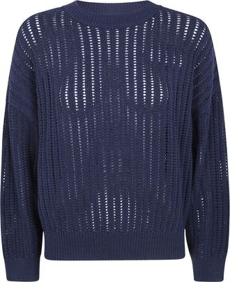 Brunello Cucinelli Mujer, Jerseys, Azul, Talla: S