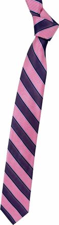 Robert Talbott Mens Multi-Textured Stripe Woven Silk Tie In Pink, Purple And Light Blue