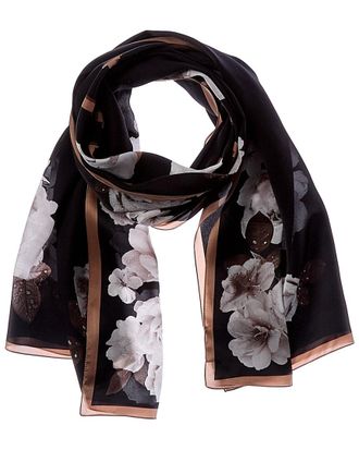 Jimmy Choo London Logo Silk Scarf