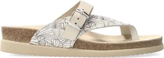 Mephisto Comfortabele Helen Mix damessandaal - Dames - Slippers - Grijs - 35 EU - Leer - Schoenen
