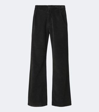 The Row Paulo cotton corduroy wide-leg pants