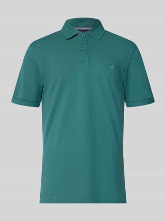 Christian Berg Regular Fit Poloshirt mit Stitching in Metallic Gruen, Gr&ouml;&szlig;e 3XL