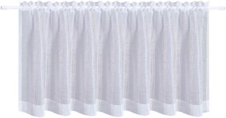 Gerster Scheibengardine »Elke« Stangendurchzug 1 Stk. tlg. HxB: 50x140, mit Streifen Design