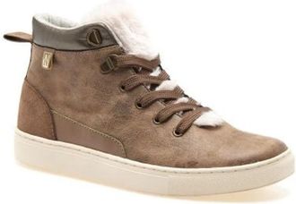 Napapijri Urban Casual Hoge Sneakers Bruin - Dames - Sneakers - Bruin - 36 EU - Schoenen