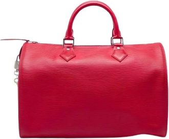 Louis Vuitton Pre-owned Speedy 35 - Dames - Pre-owned - Rood - Maat: ONE Size