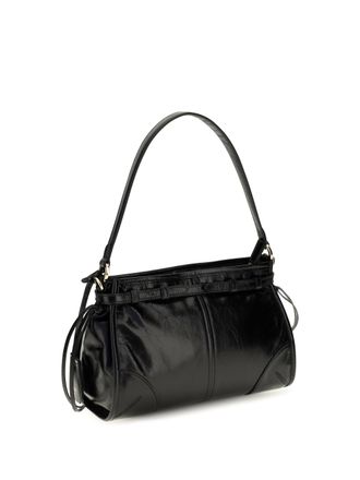Prada Womens Handbag Bonnie Leather Black Calf Handbags Hand Bags