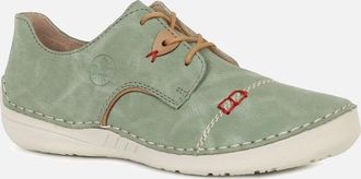 Rieker Womens Content Womens Shoes - Mint Combi - Size: 3.5