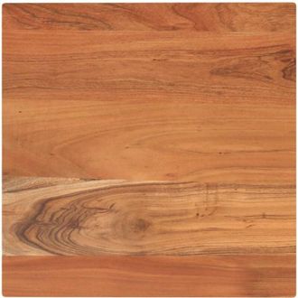 vidaXL Piano per Tavolo 60x60x3,8 cm Quadrato Legno Massello di Acacia - Vidaxl