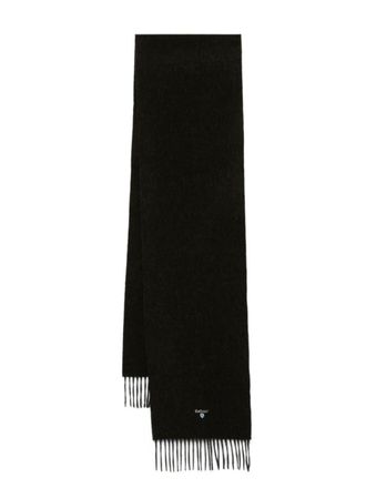 Barbour lambswool scarf - unisex - Wool - One Size - Green