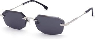 Lozza SL2459 Alicudi 5 0579 Mens Sunglasses Silver Size 58
