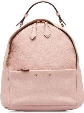 Louis Vuitton 2017 pre-owned Sorbonne backpack - women - Leather - One Size - Pink