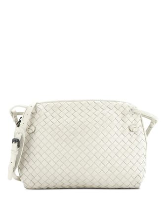 Bottega Veneta Nodini Intrecciato Nappa Small crossbody bag - Neutrals